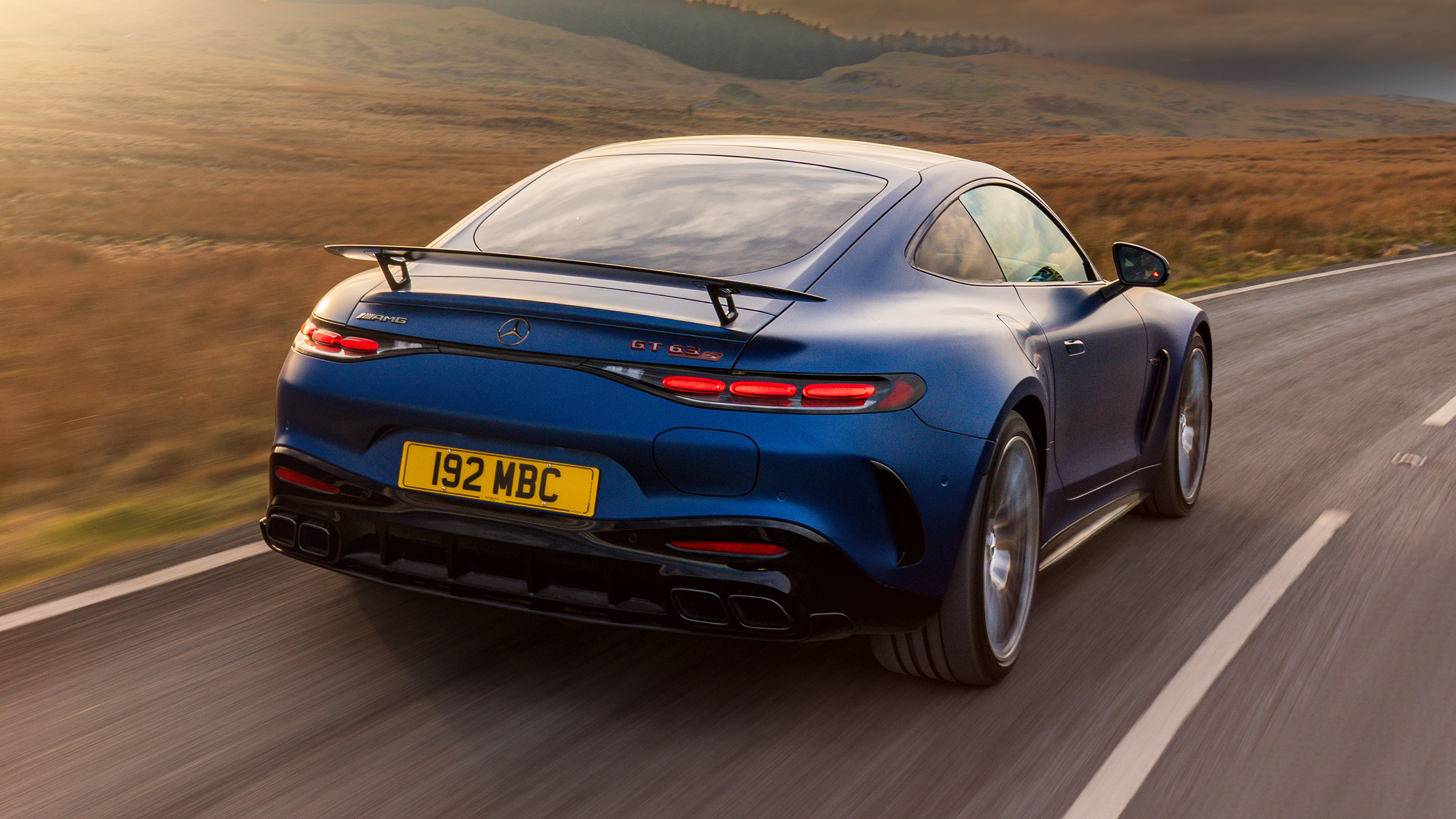 Mercedes-AMG GT 63 S E Performance - rear tracking
