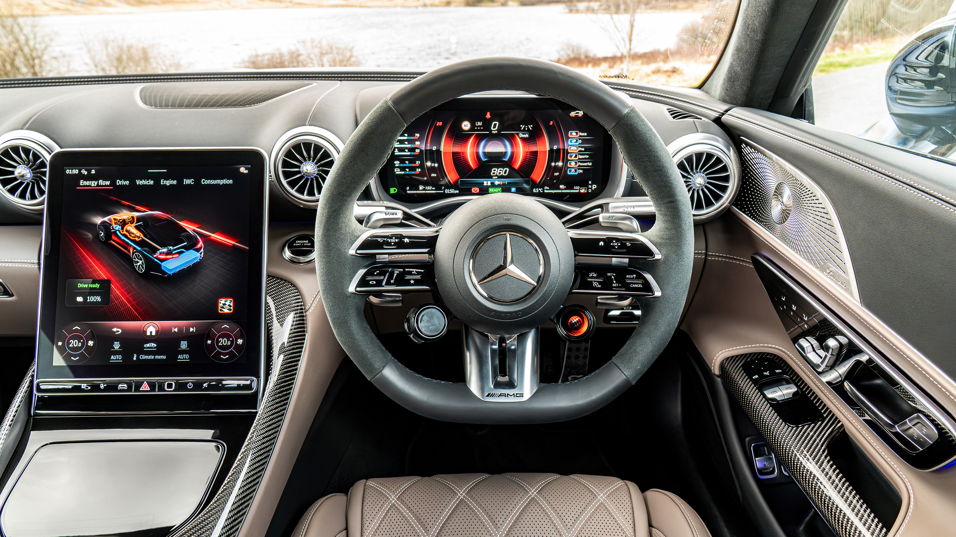 Mercedes-AMG GT 63 S E Performance - dashboard