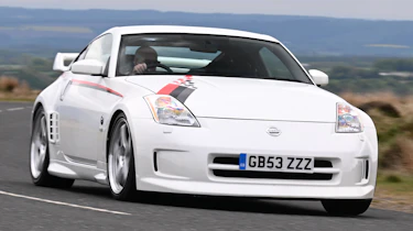 Nissan Nismo cars - 350 Z front cornering