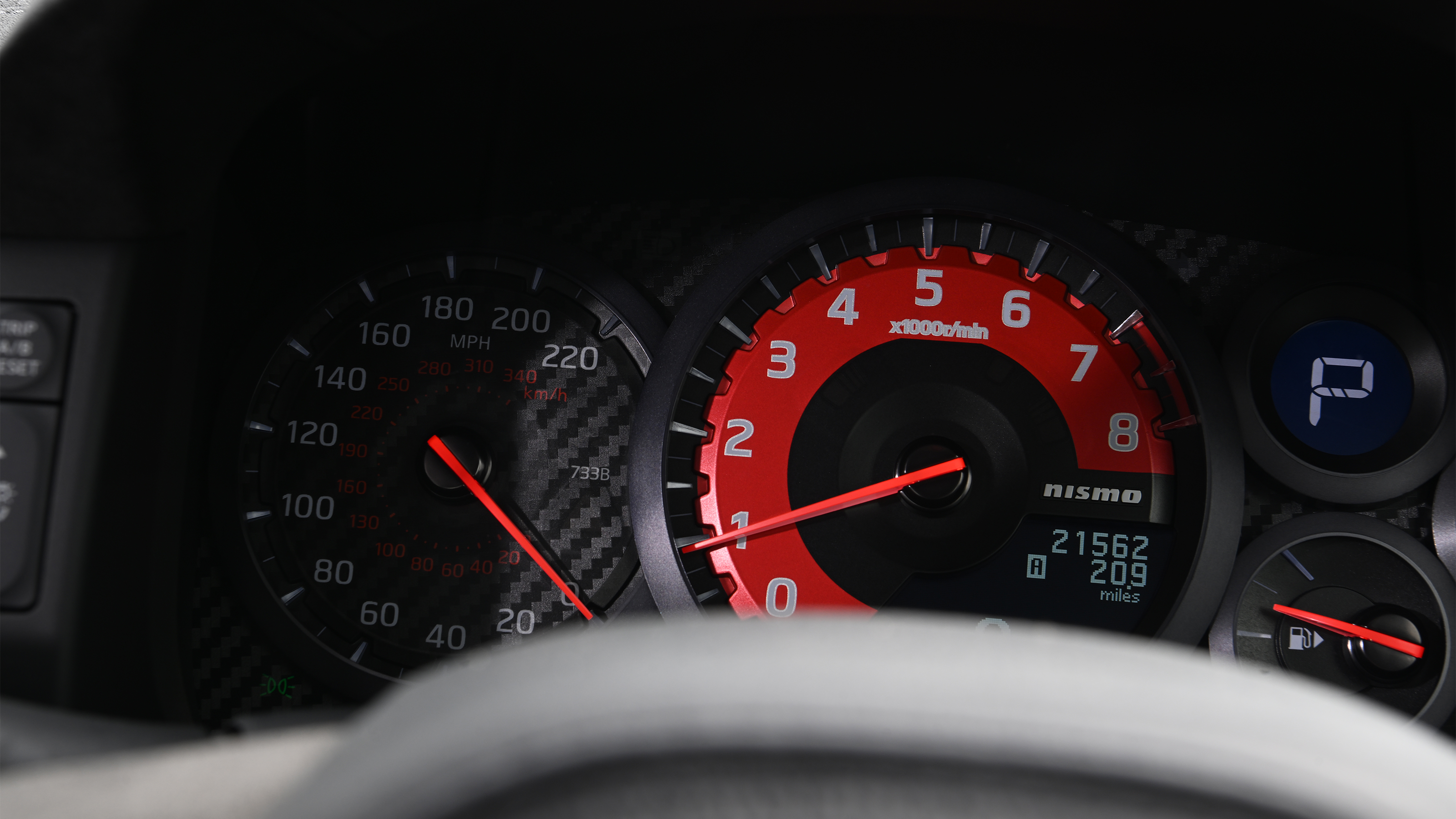 Nissan Nismo cars - GTR rev counter