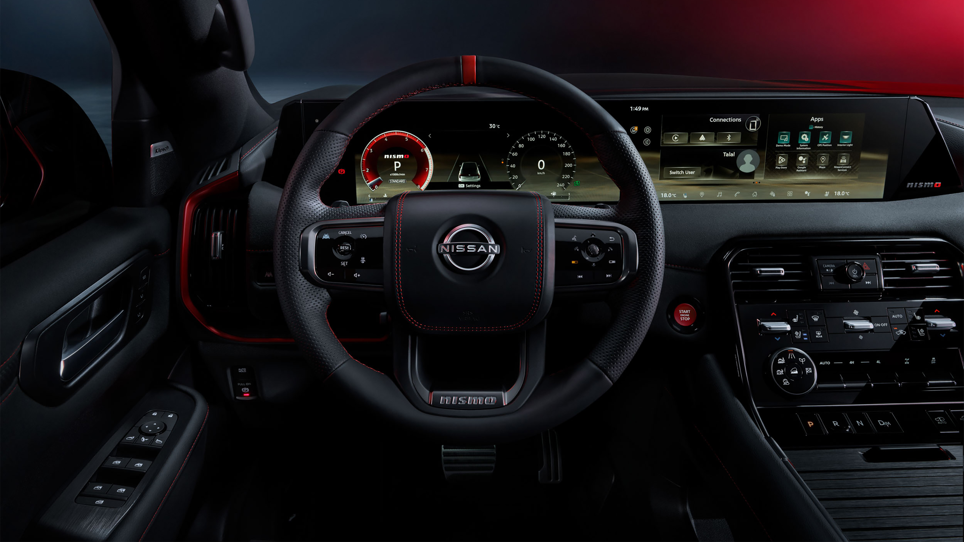 Nissan Patrol Nismo - steering wheel