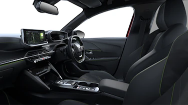 Peugeot GT premium range - passenger view