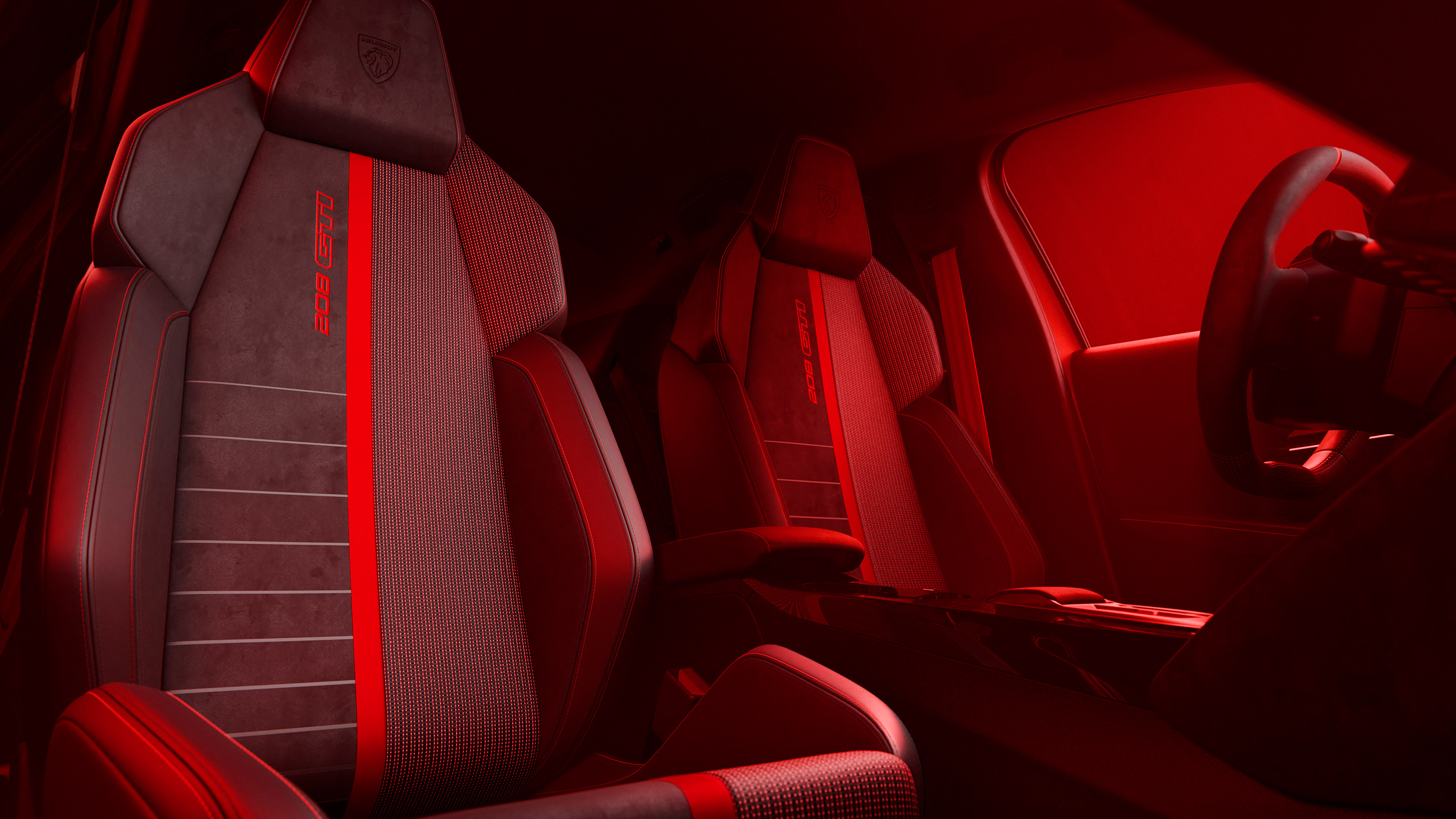 Peugeot E-208 GTi - seats