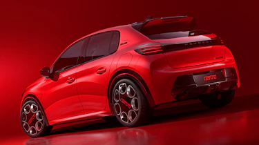 Peugeot E-208 GTi - rear