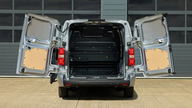 Peugeot E-Expert - rear with barn doors open