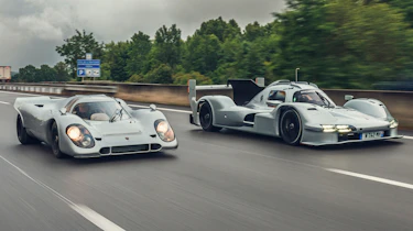 Porsche 963 RSP - front 3/4 dynamic with the 917