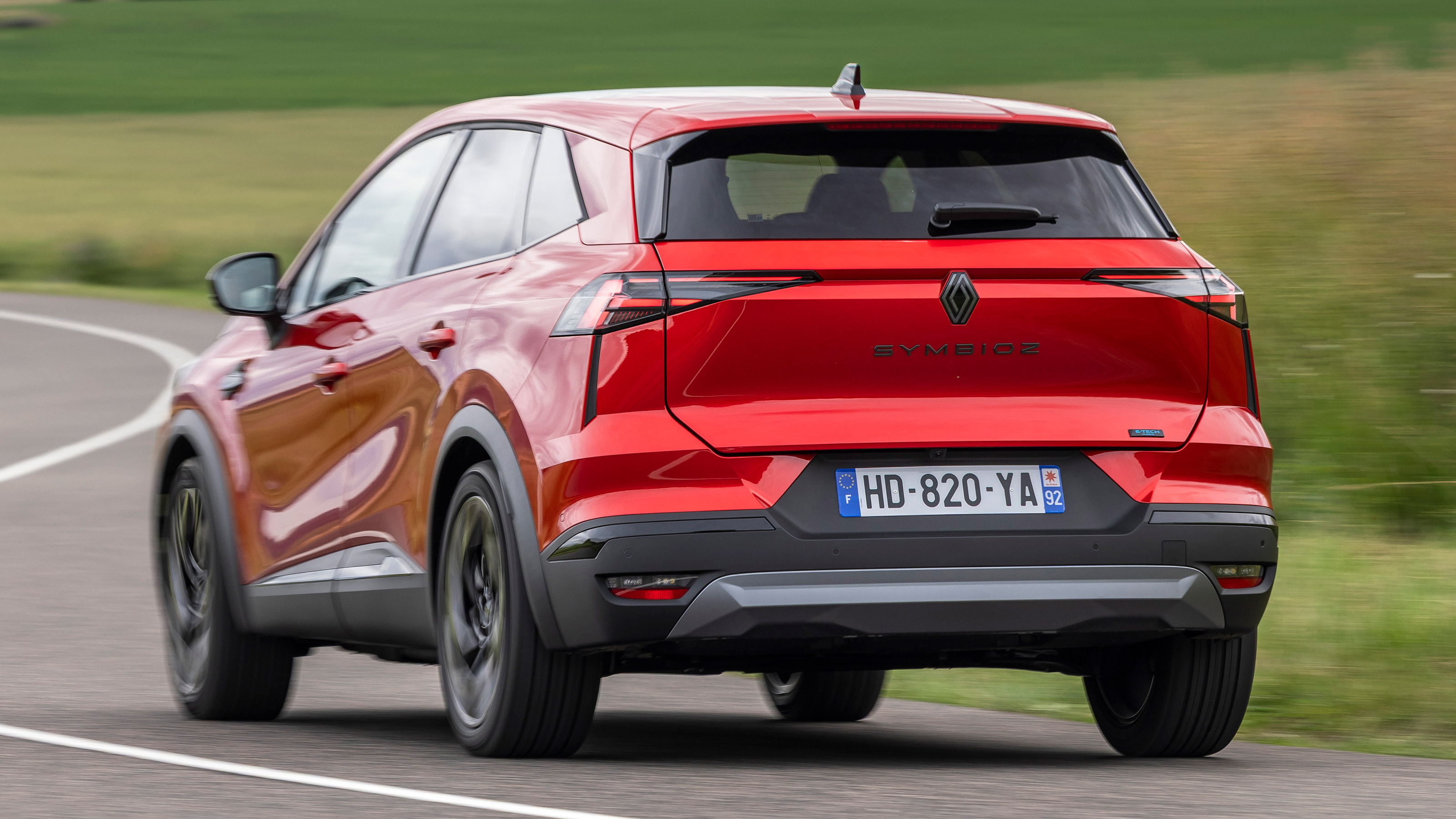Renault Symbioz - rear cornering