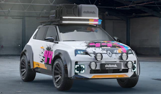 Renualt 5 4x4 concept by Delta4x4 - front 3/4