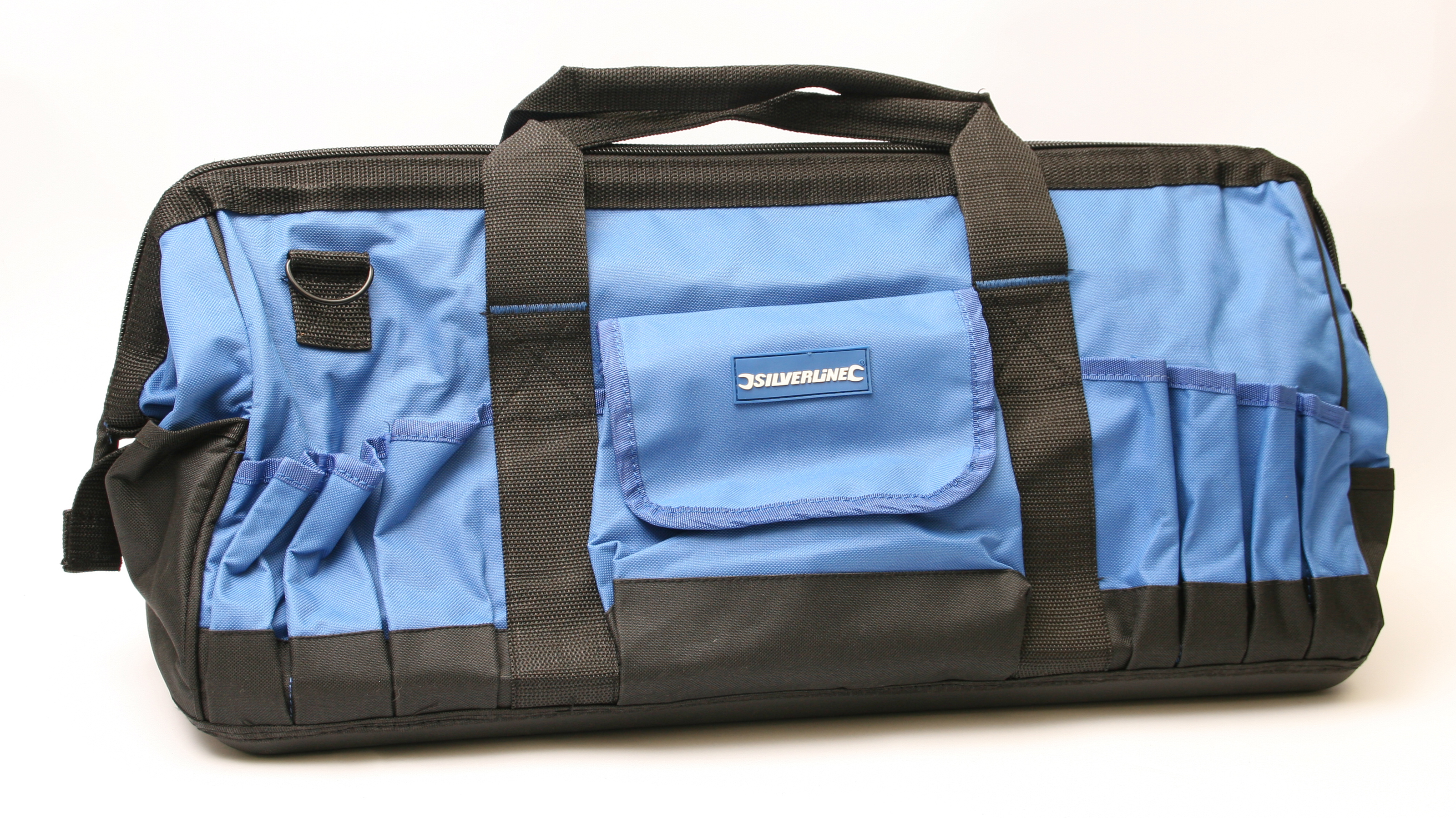 Best toolbags - Silverline Tool Bag Hard Base 263598