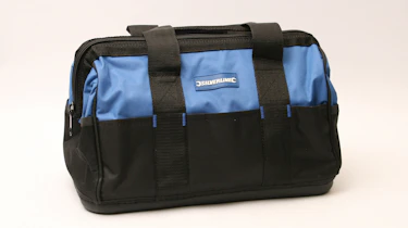 Best toolbags - Silverline Tool Bag Hard Base Wide Mouth 268974