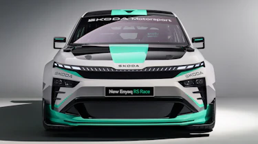 Skoda Enyaq RS Race concept - front end