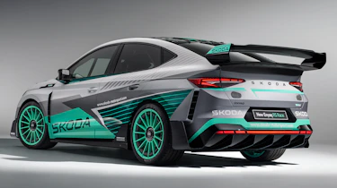Skoda Enyaq RS Race concept - rear 3/4