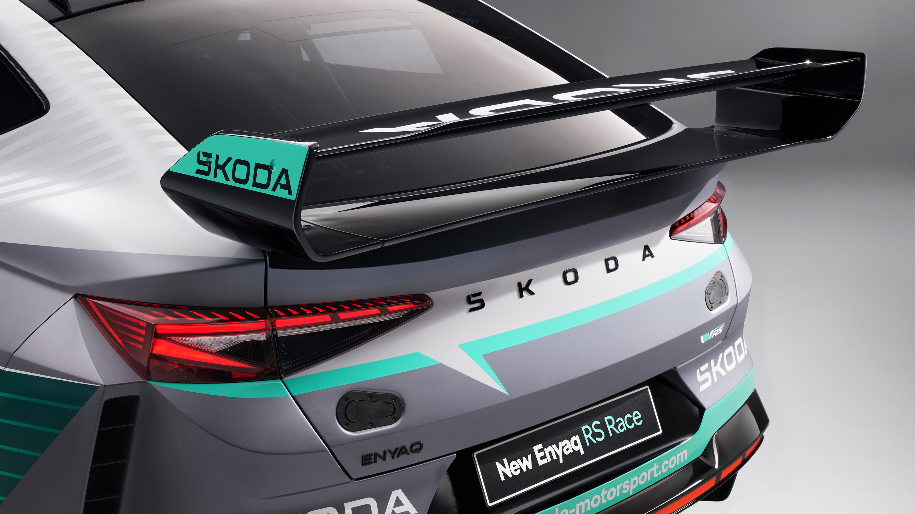 Skoda Enyaq RS Race concept - rear spoiler