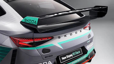 Skoda Enyaq RS Race concept - rear spoiler