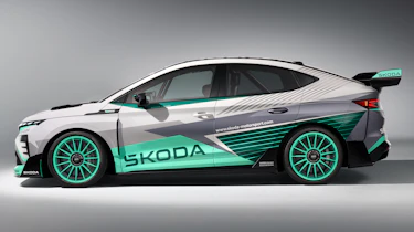 Skoda Enyaq RS Race concept - side profile