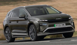 Skoda Enyaq front tracking