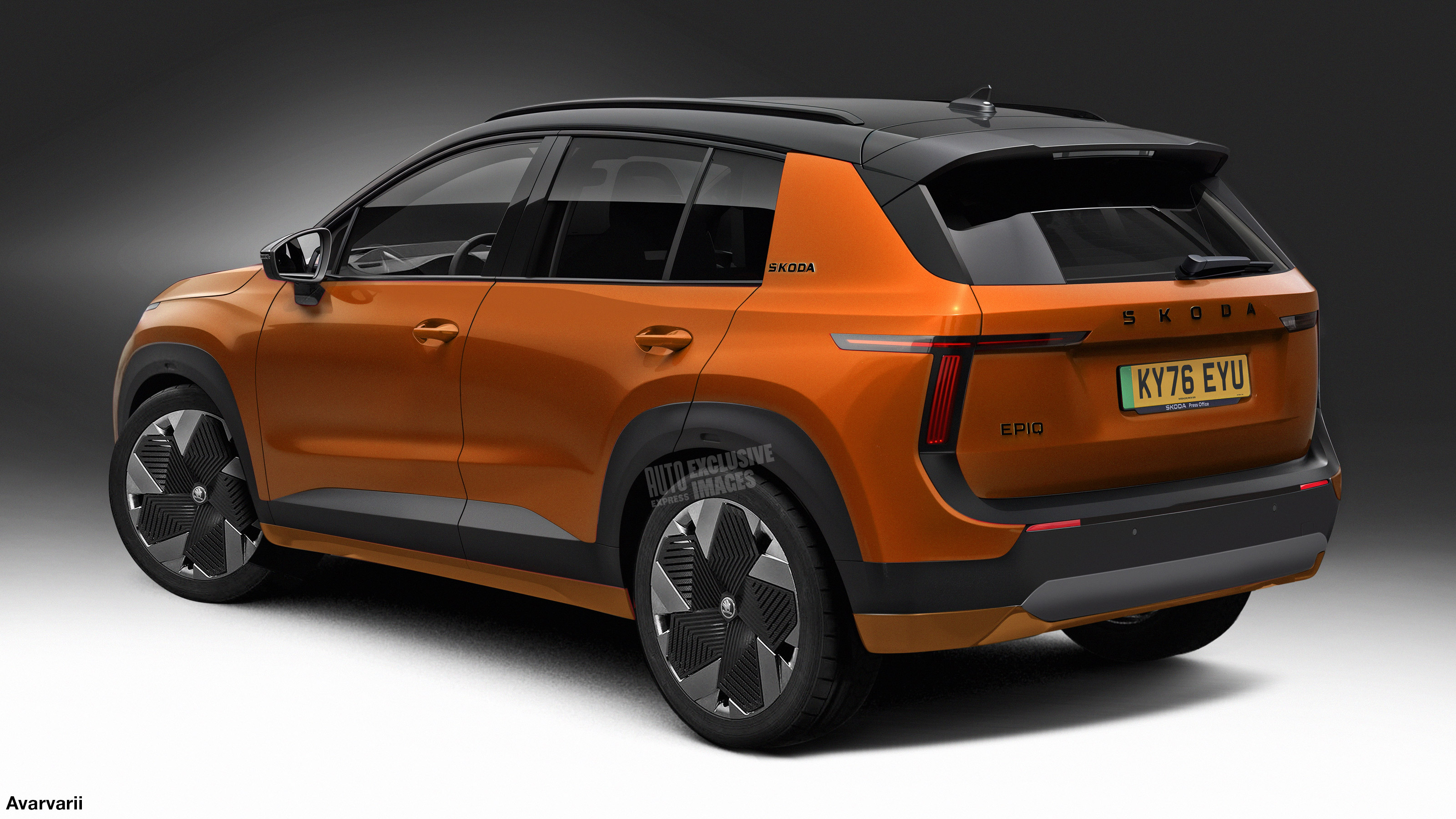 Skoda Epiq exclusive image - rear