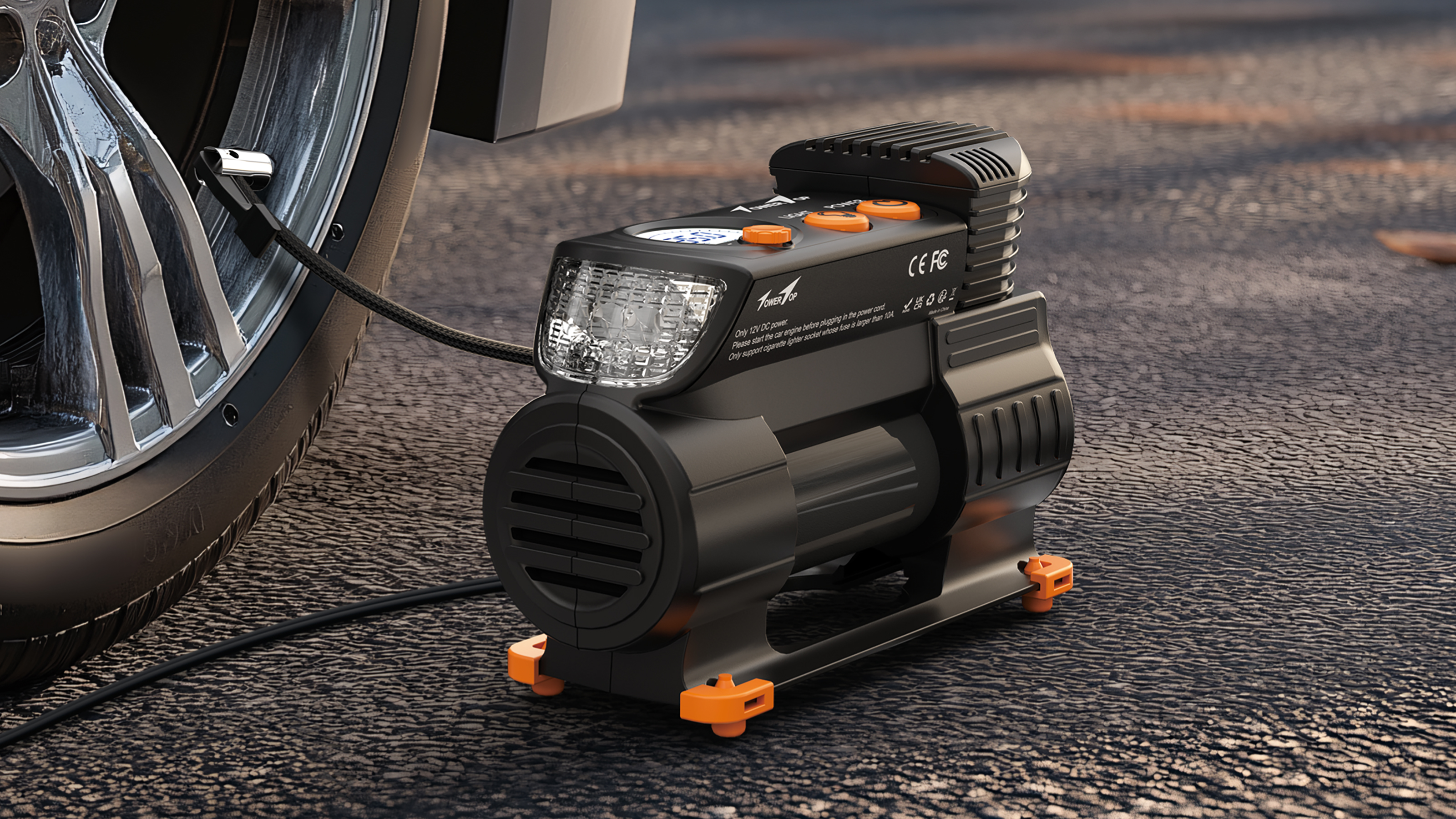 TowerTop High-Speed Tyre Inflator