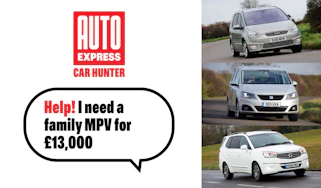 Used Car Hunter: £13k family MPVs