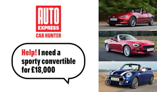 Used car hunter: £18k sporty convertible cars - header image