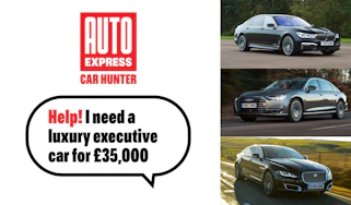 Used Car Hunter - luxury saloons, header image