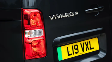 Vauxhall Vivaro Electric Pro - rear light