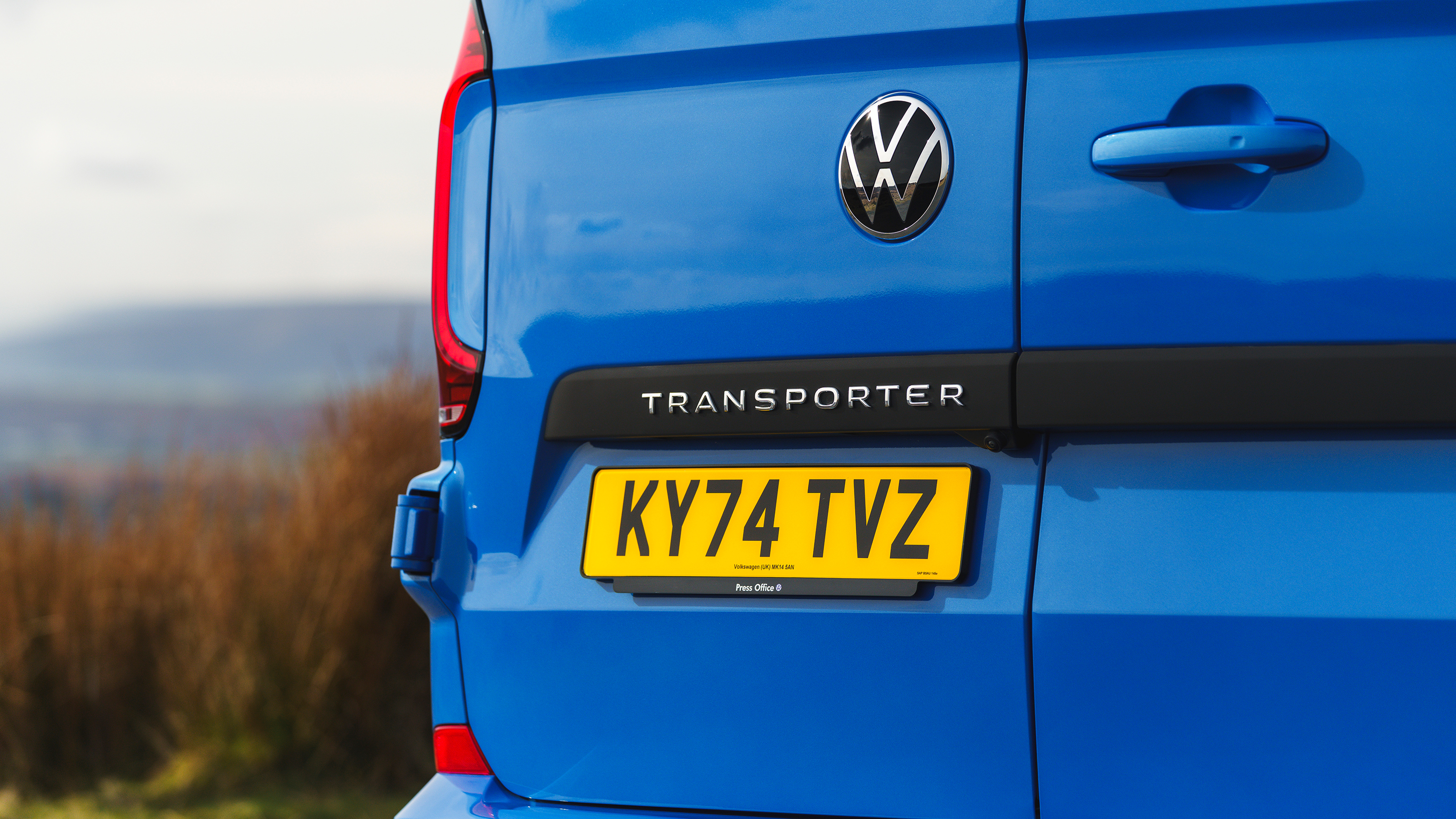 Volkswagen Transporter - rear number plate