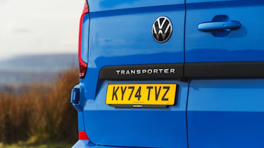 Volkswagen Transporter - rear number plate