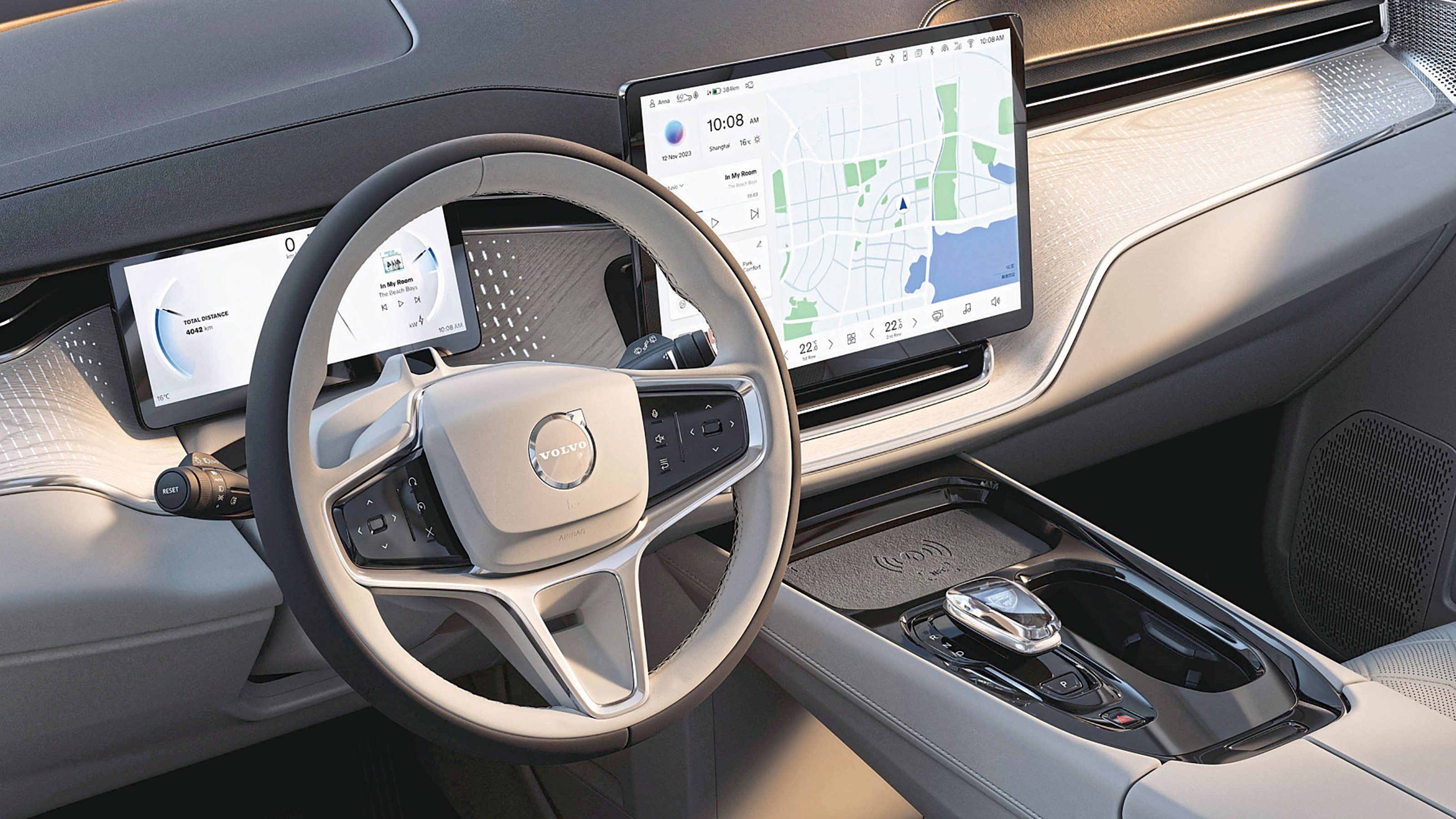 Volvo EM90 - dash