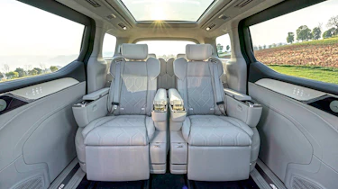 Volvo EM90 - rear seats