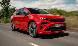Skoda Enyaq vRS - front tracking
