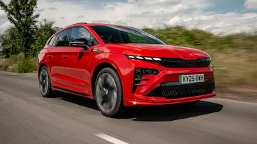 Skoda Enyaq vRS - front tracking