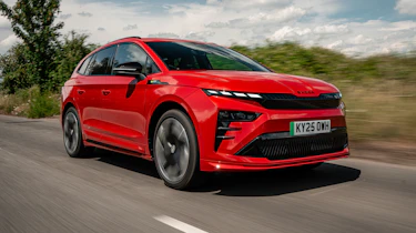 Skoda Enyaq vRS - front tracking