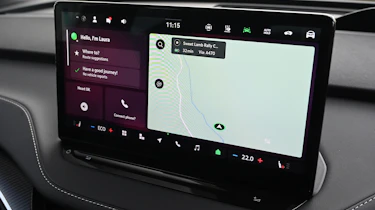 Skoda Enyaq vRS - infotainment screen