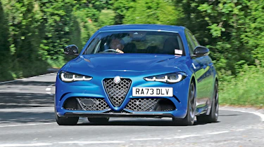 Alfa Romeo Giulia Quadrifoglio long-term - front cornering