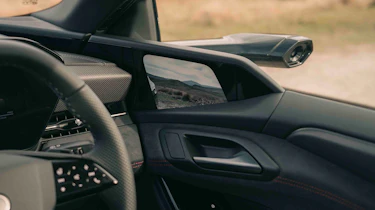 Audi A6 e-tron - side mirror camera
