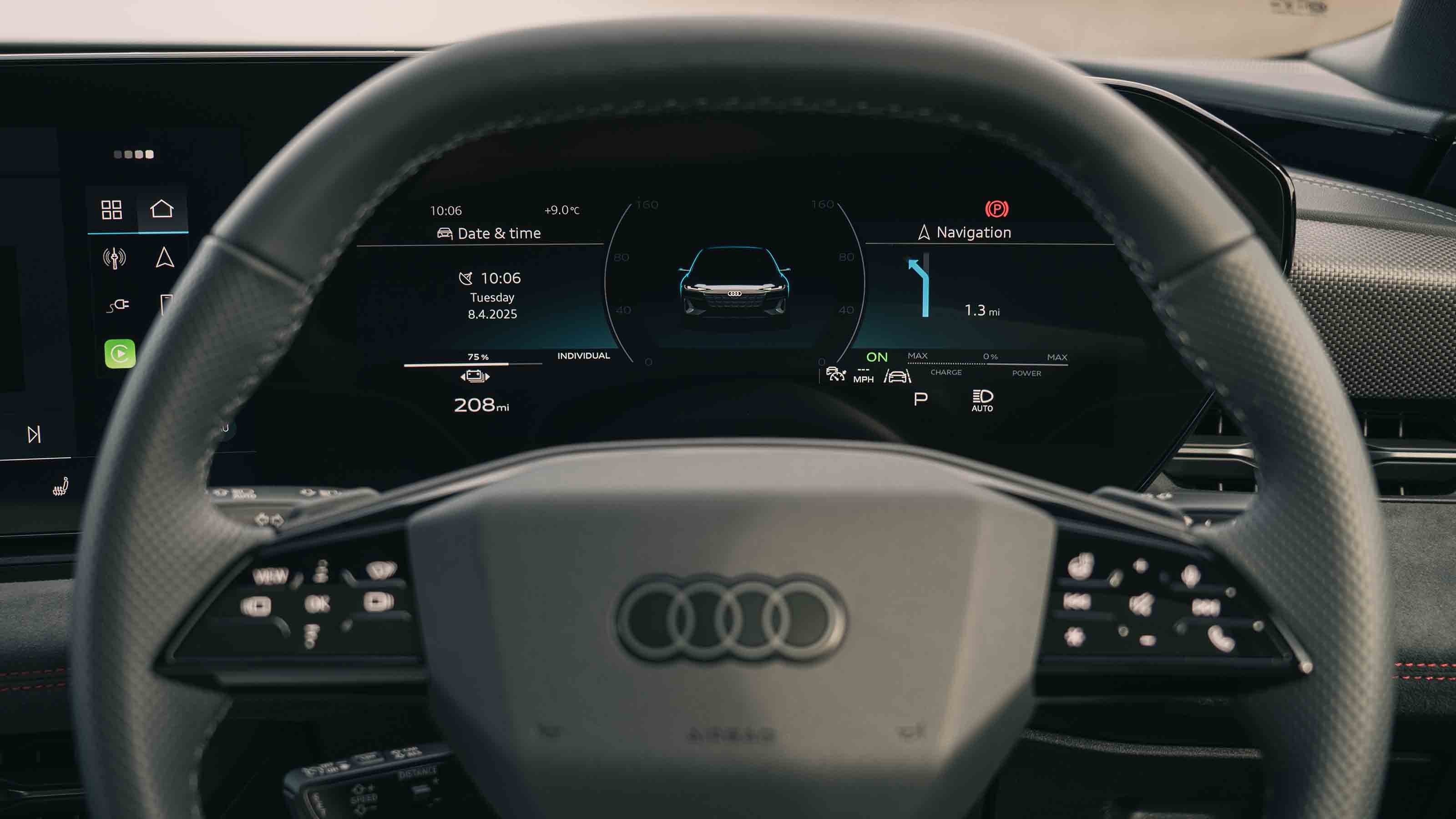 Audi A6 e-tron - virtual cockpit