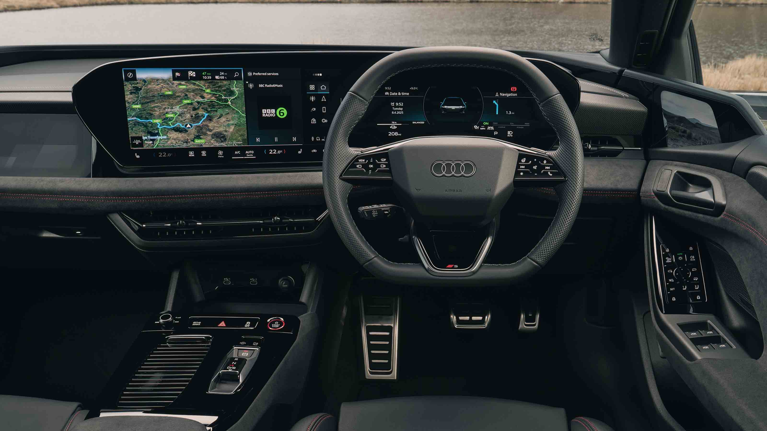 Audi A6 e-tron - dashboard