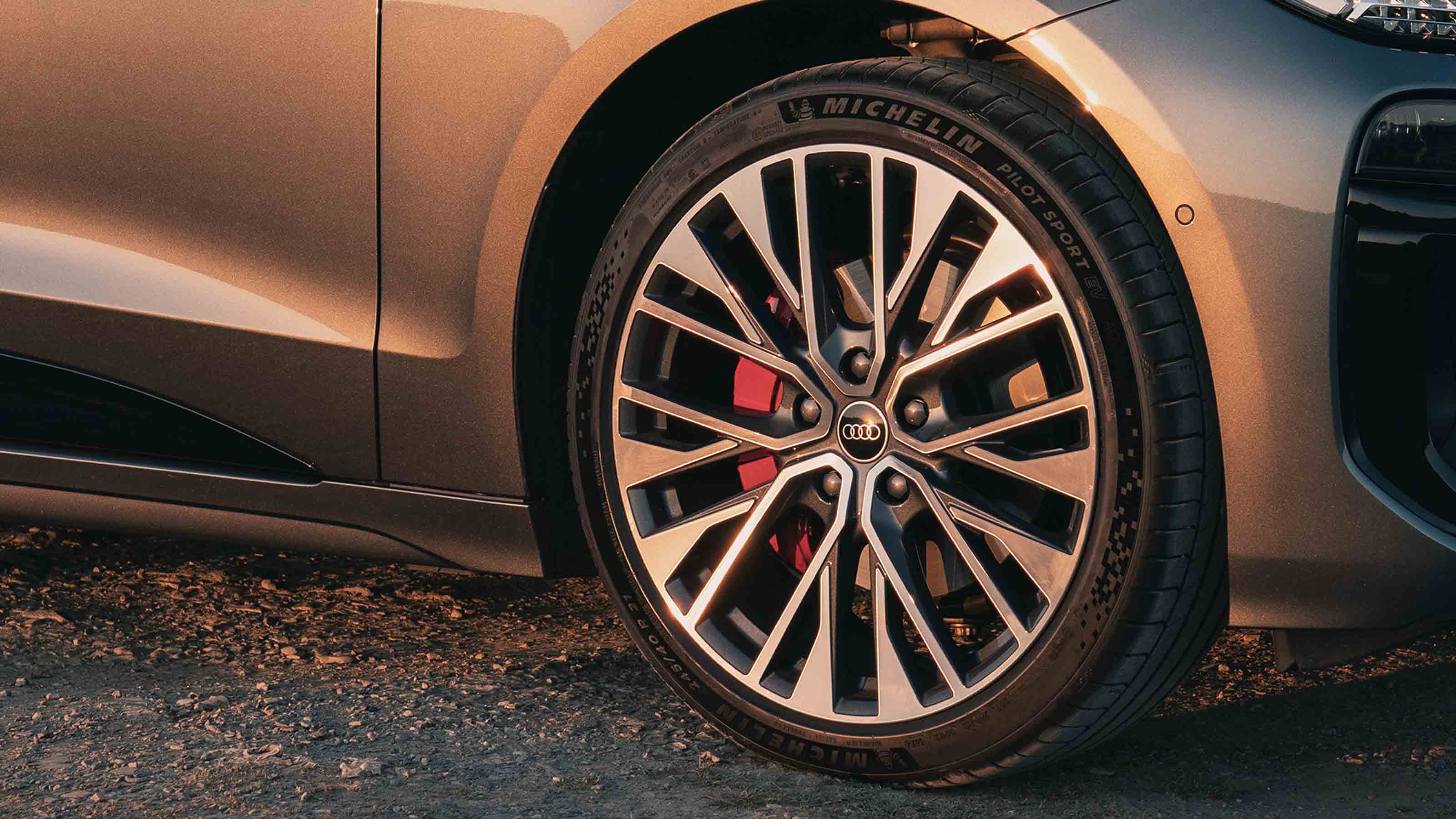 Audi A6 e-tron - Edition 1 alloy wheel detail