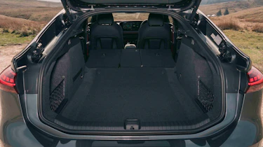 Audi A6 e-tron - boot, seats folded flat