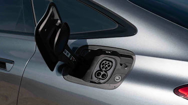 Audi A6 e-tron - DC charging port