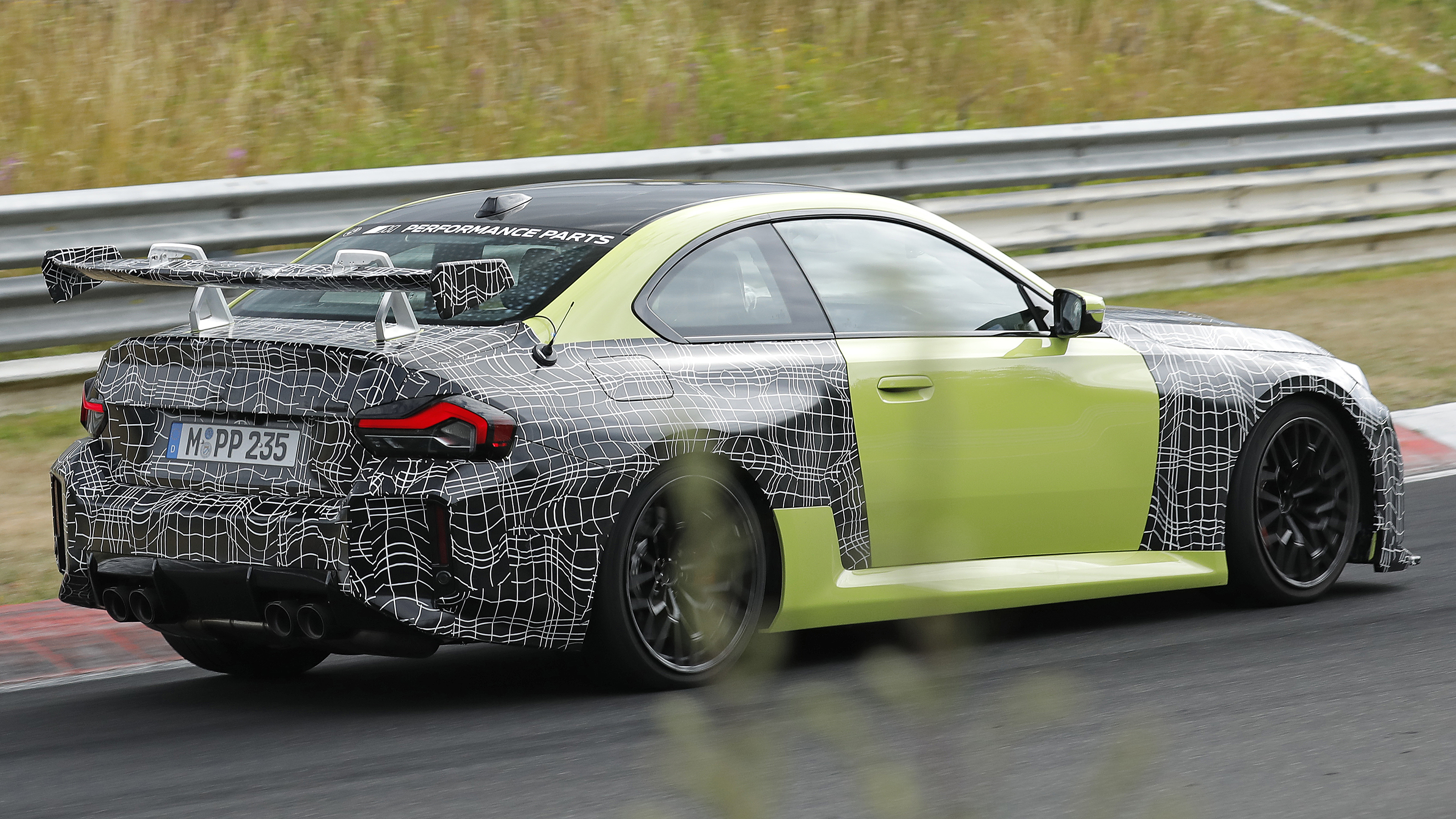 BMW M2 Track Pack - rear angled