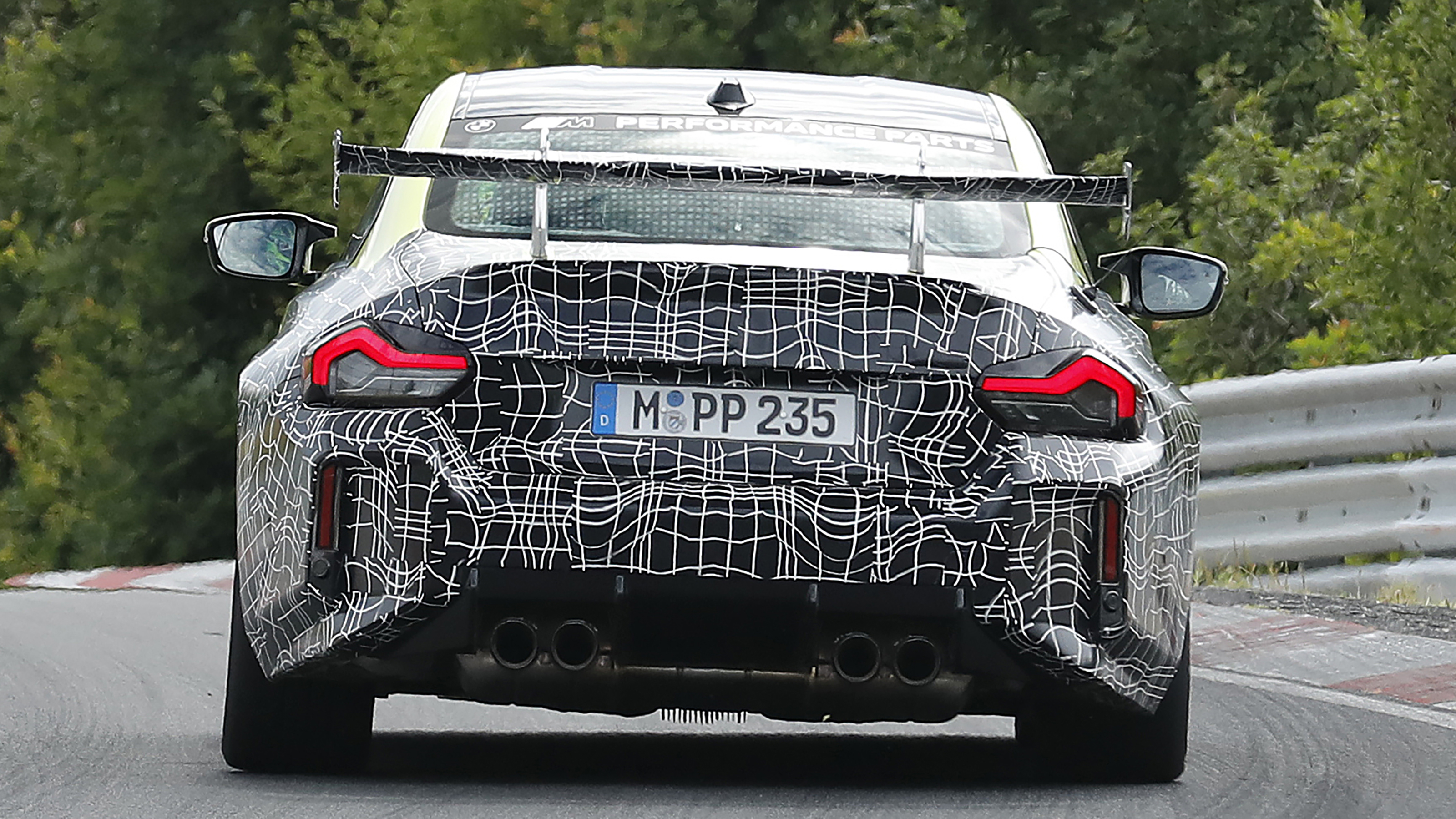 BMW M2 Track Pack - rear end