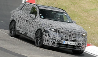 BMW X5 - front 3/4 nurburgring