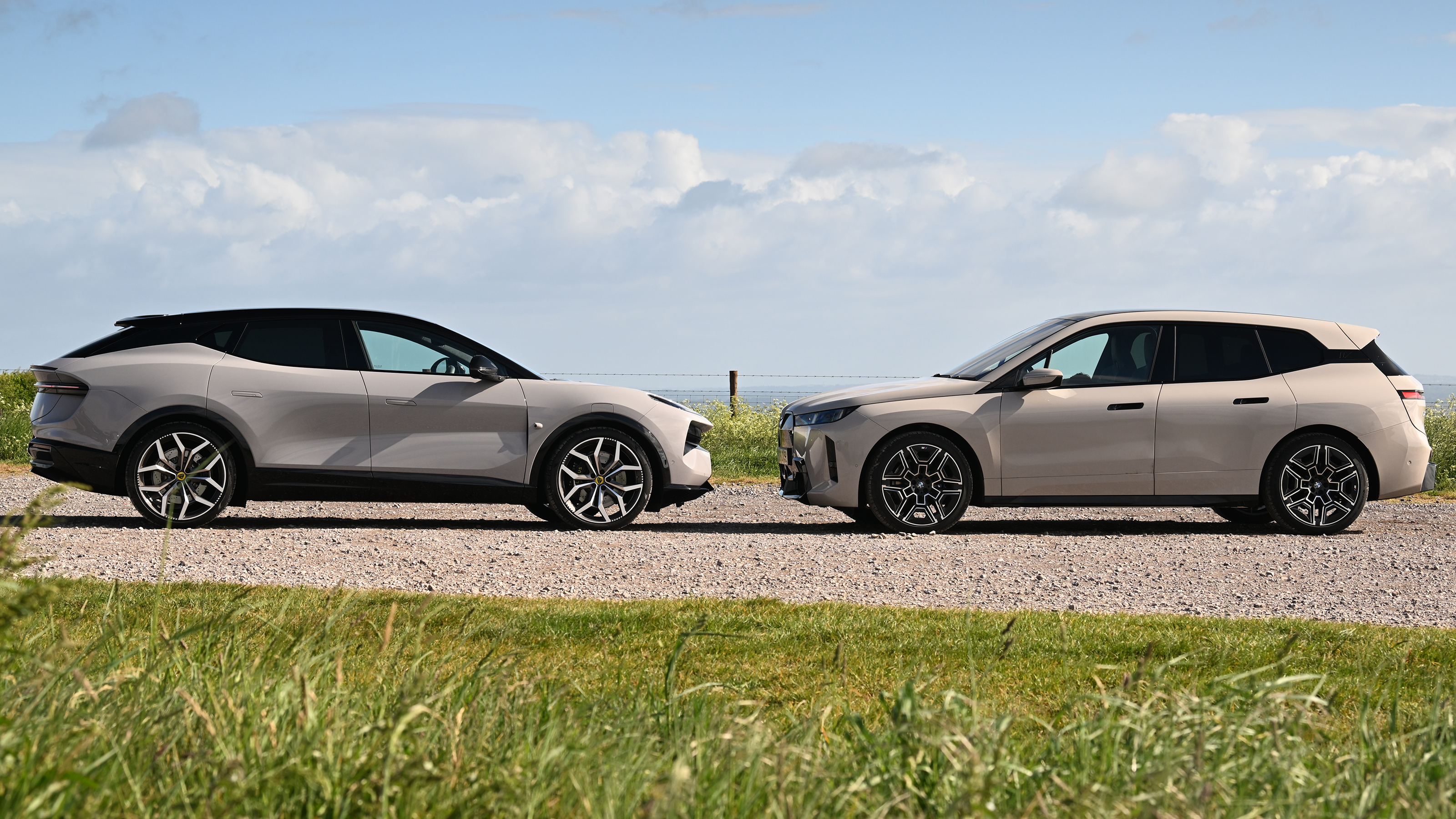 BMW iX vs Lotus Eletre - head to head