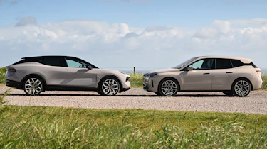 BMW iX vs Lotus Eletre - head to head