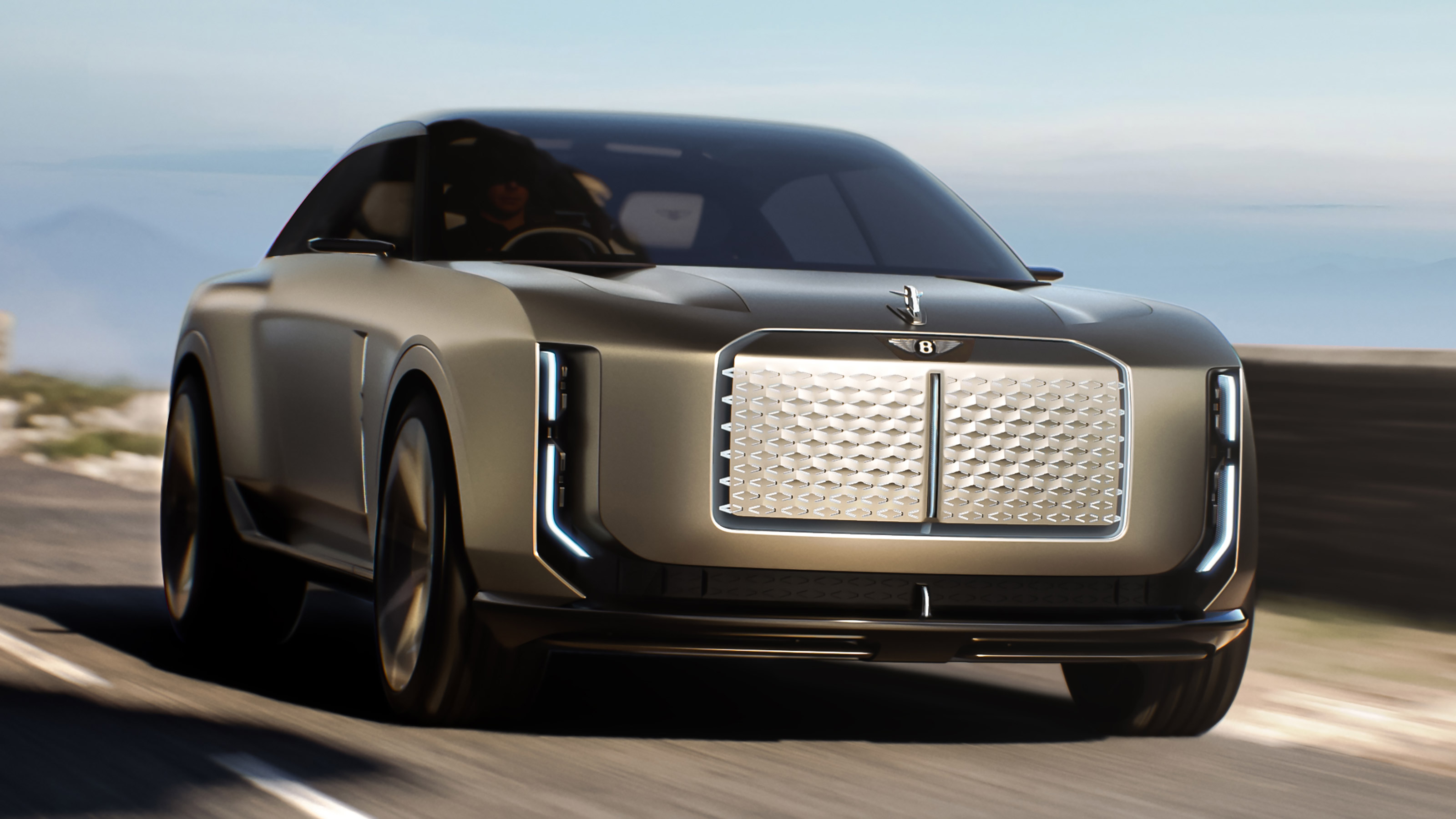 Bentley EXP 15 concept - front action