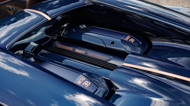 Bugatti Mistral - engine bay