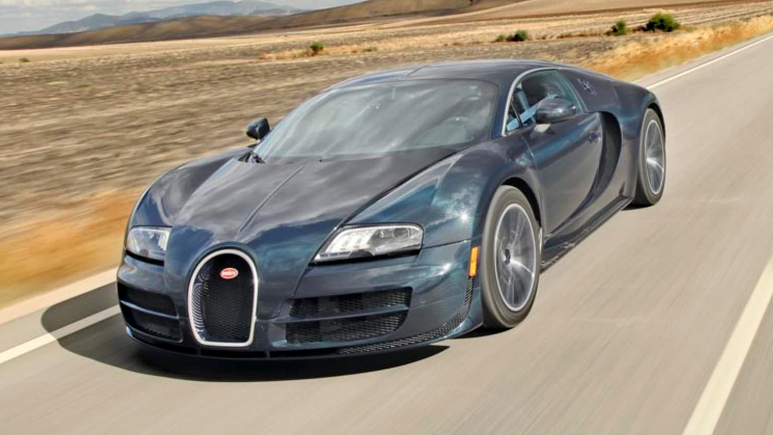 Bugatti Veyron - front tracking