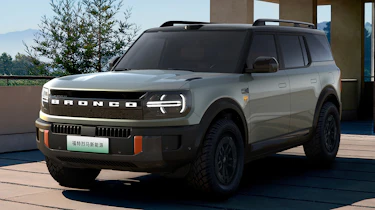 Electric Ford Bronco - front 3/4 static